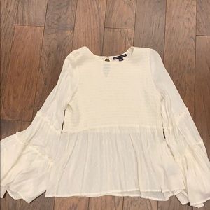 flared sleeved blouse